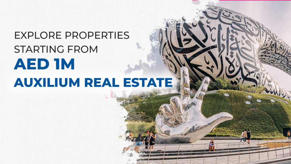 Explore Properties Starting From AED 1M | Auxilium Real Estate
