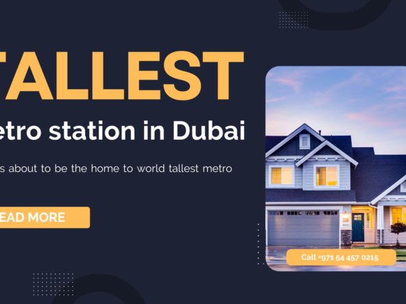 Dubai unveils world's tallest metro station