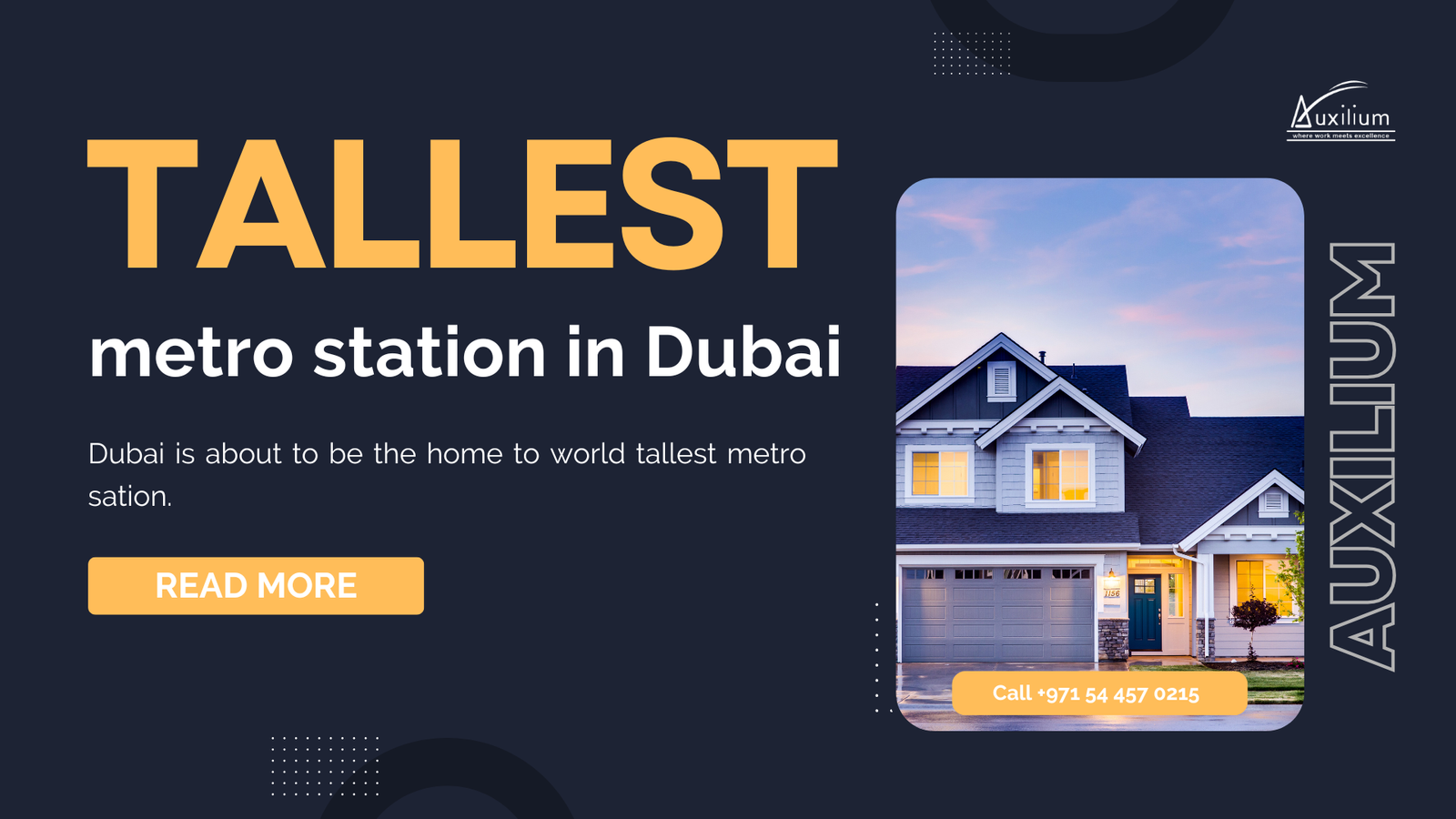 Dubai unveils world's tallest metro station 1 Dubai unveils world's tallest metro station