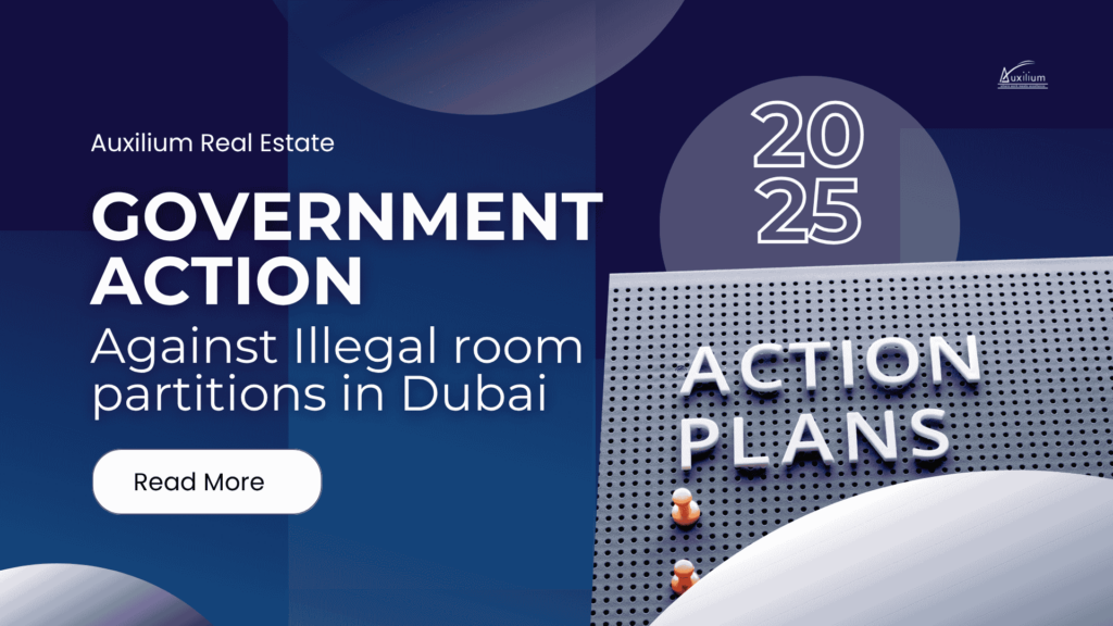 Authorities take action against Illegal room partitions in Dubai residential zones.