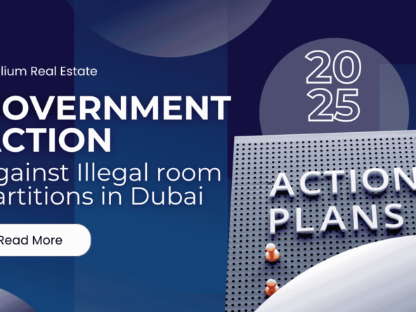 Authorities take action against Illegal room partitions in Dubai residential zones.
