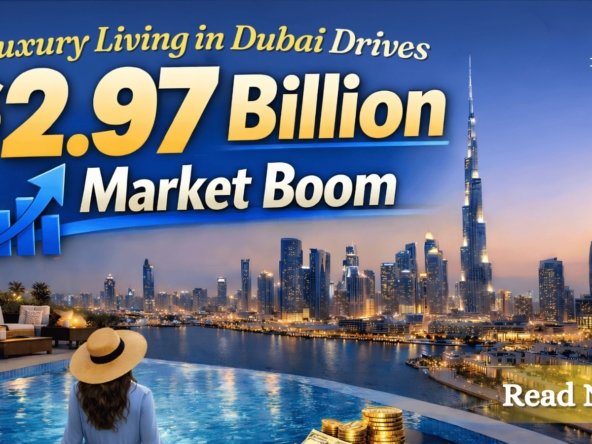 Dubai Luxury Property Market Surges to $2.97 Billion Despite Global Uncertainty