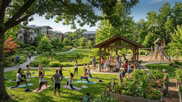 Green Spaces, Wellness & Community Living